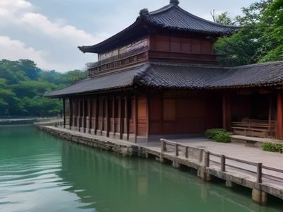 城市老唱片店一角,木架上摆满音乐盒带,标有年代与地域分类