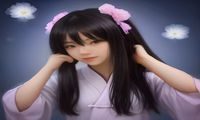 歌曲宝电音专区封面，霓虹紫蓝渐变配均衡器波形，科技感强烈