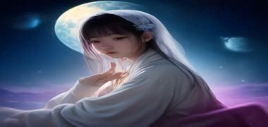 歌曲宝睡前轻音乐歌单封面，深蓝星空背景配钢琴键盘剪影，宁静放松
